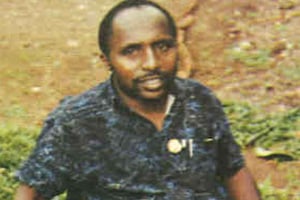Pascal Simbikangwa, condamné à 25 ans de prison pour génocide. © Interpol/AP/SIPA
