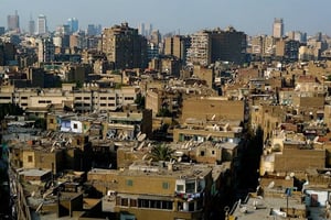 Vision aérienne du Caire, en Egypte, le 6 janvier 2011 © Luc Legay/Flickr/cc