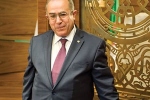 Le chef de la diplomatie algérienne, en décembre 2013 à Alger. © LOUIZA AMMI POUR J.A.