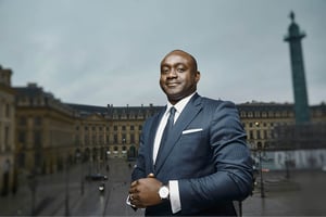 Ibrahim Magassa à Paris, le 11 décembre 2015. © Bruno Levy pour Jeune Afrique