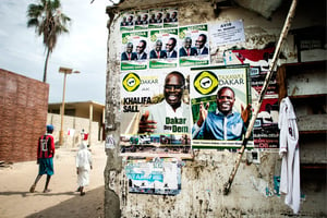 Khalifa Sall est le maire de Dakar depuis 2009, mais il hésite encore à afficher ses ambitions. © SYLVAIN CHERKAOUI POUR J.A.