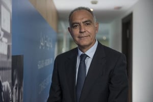 Salaheddine Mezouar, patron du RNI et ministre des Affaires étrangères et de la coopération. © Hassan Ouazzani / J.A.