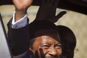 Le Roi Thembu, Buyelekhaya Dalindyebo, à Pretoria, le  juillet 2013.