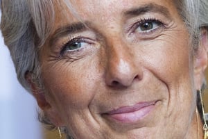 La Française Christine Lagarde est la directrice générale du FMI. © Bruno Levy pour Jeune Afrique