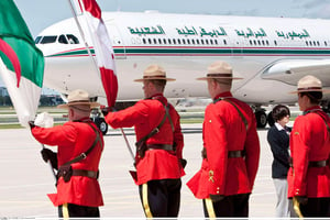 L’Airbus présidentiel à l’aéroport de Toronto, au Canada, en juin 2010. © PAUL CHIASSON/AP/SIPA