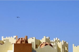 Une vue sur la ville égyptienne d’Hourghada, sur la mer Rouge, en avril 2005. © Sergei Supinsky/AFP