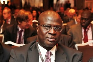 Emmanuel Essis Esmel est le directeur général du Centre de promotion des investissements en Côte d’Ivoire. © Bruno Levy pour Jeune Afrique