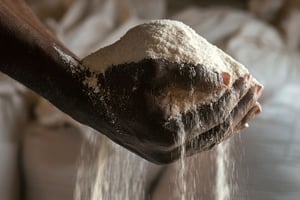 Olam entend capter la demande croissante en pain, pâte, nouille, biscuit ou semoule au Nigeria. © Gwenn Dubourthoumieu pour Jeune Afrique