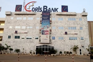 Siège de Coris Bank à Ouagadougou, en novembre 2014. © DR