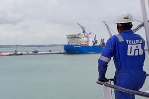 Le britannique Tullow Oil est connu pour avoir découvert le champ d’hydrocarbures Jubilee, au large des côtes ghanéennes. © http://www.tullowoil.com/