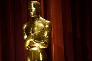 Statuette d’Oscar, cérémonie de nomination, 14 janvier 2016, Los Angeles © Chris Pizzello/AP/SIPA