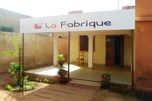 Les locaux de la Fabrique à Ouagadougou. © La Fabrique.