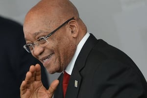 Jacob Zuma, le 9 juillet 2015, à Ufa. © AP/SIPA