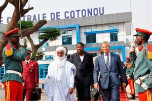Inauguration de la gare centrale rénovée, en janvier 2015, dans la capitale économique. © BOLLORÉ AFRICA LOGISTICS