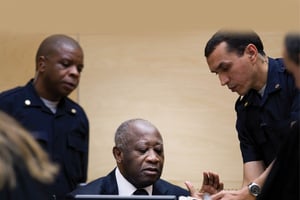 Sa première comparution devant la Cour pénale internationale remonte au 5 décembre 2011. © PETER DEJONG/POOL/AP/SIPA