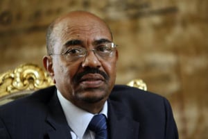 Le président soudanais Omar el-Béchir, le 22 février 2009 au Caire. © Khaled Desouki/AFP