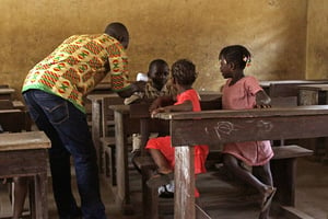 Hassane est enseignant près de Gao depuis déjà douze ans (photo d’illustration). © Youssouf Bah / AP / SIPA