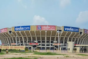 Le Stade des Martyr à Kinshasa, où s’entraîne le DC Motema Pembe. © Kadimina – Own work / Wikimedia Commons
