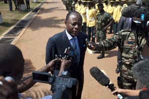 Le général de division congolais Jean-Marie Michel Mokoko, candidat déclaré à la présidentielle du 20 mars 2016 au Congo-Brazzaville. © AFP
