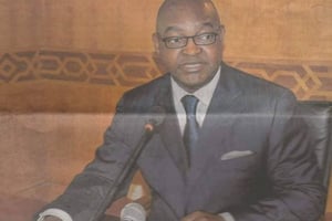 Serge Maurice Mabiala devrait chercher à conquérir un siège de député à Mouila. © Page Facebook des soutiens de Serge Maurice Mabiala.