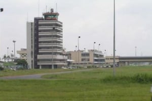 Vue de l’aeroport de Douala. © AFD