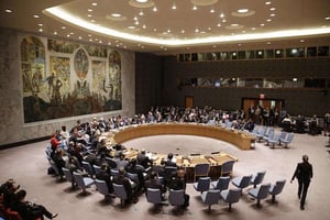 Conseil de sécurité de l’ONU, le 30 septembre 2015 © Seth Wenig/AP/SIPA