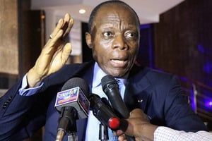 Jean Marie Michel Mokoko à Brazzaville le 3 mars 2016. © DR