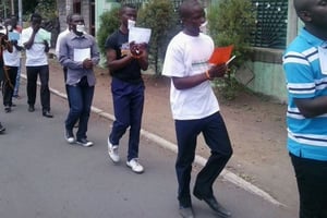 La manifestation du 15 mars à Goma. © Guylain Balume Muhindo / Lucha