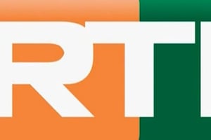Le logo de la RTI, groupe audiovisuel public de Côte d’Ivoire. © DR