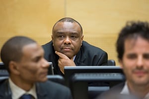 Jean-Pierre Bemba, ancien vice-président de la RDC, le 29 septembre 2015 devant la CPI. © CPI/Flickr