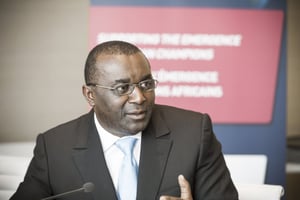 Lucas Abaga Nchama. © Eric Larrayadieu/Africa CEO Forum