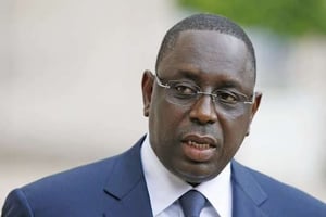 Le président sénégalais Macky Sall, devant le Palais de l’Elysée, à Paris, le 6 juillet 2012. (illustration) © Remy de la Mauviniere/AP/ SIPA