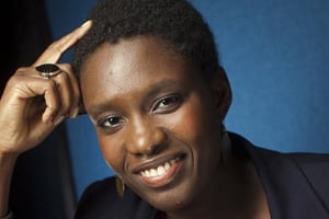 Rokhaya Diallo, femme de combat médiatique contre le racisme. © Bruno Levy pour J.A.