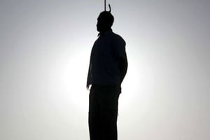 Une pendaison en Iran en 2011. © AP/SIPA
