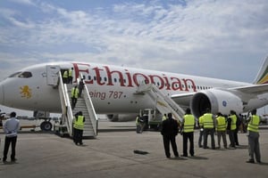 Un Boeing 787 Ethiopians Airlines. © Elias Asmare/AP/SIPA