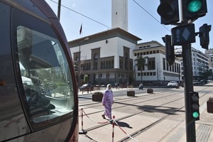 Le tramway de la ville de Casablanca. Le 4 septembre 2012. © Hassan Ouazzani pour Jeune Afrique