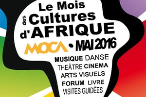 Affiche du Mois des Cultures d’Afrique © MOCA