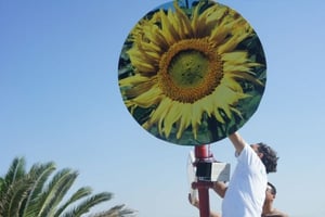 L’éolienne sans pales ni rotation produite par la société tunisienne Saphon Energy. © Saphon Energy