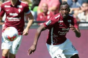 Le milieu de terrain du FC Metz, Yeni Ngbakoto. © DR / Facebook / FC Metz