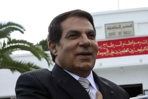 Zine el-Abidine Ben Ali, ex-président tunisien. © ALFRED DE MONTESQUIOU/AP/SIPA