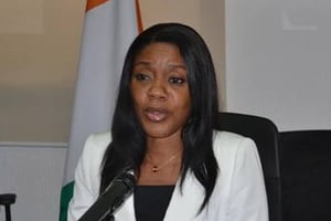 Affoussiata Bamba-Lamine, ex-ministre ivoirienne de la Communication. © DR / Facebook