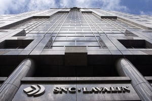 Les bureaux de SNC-Lavalin à Montréal en 2012. © Ryan Remiorz/AP/SIPA