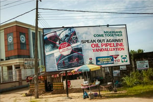 Les rebelles auteurs du sabotage d’installations pétrolières dans le sud du Nigeria se disent à certaines conditions à dialoguer avec le gouvernement. © AFP
