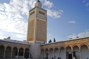 La Zitouna, l’une des plus anciennes mosquées de Tunisie. © Flickr/Helder da Rocha
