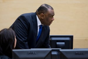 Jean-Pierre Bemba devant la CPI, le 27 novembre 2013. © Flickr/CPI