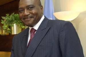 Jean-Marie Atangana Mebara, ancien secrétaire d’Etat à la présidence du Cameroun.. © UN Photo/Devra Berkowitz