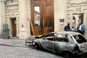 L’ambassade du Congo à Paris, visée par une attaque le 20 juin. © RFI/EDMÉE DOUDY