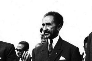 L’empereur d’Éthiopie Haïlé Selassié en 1963. © Archives Jeune Afrique