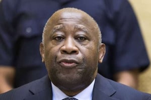 Laurent Gbagbo. © Rebecca Blackwell/AP/SIPA