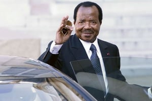 Le président du Cameroun Paul Biya. © Francois Mori/AP/SIPA